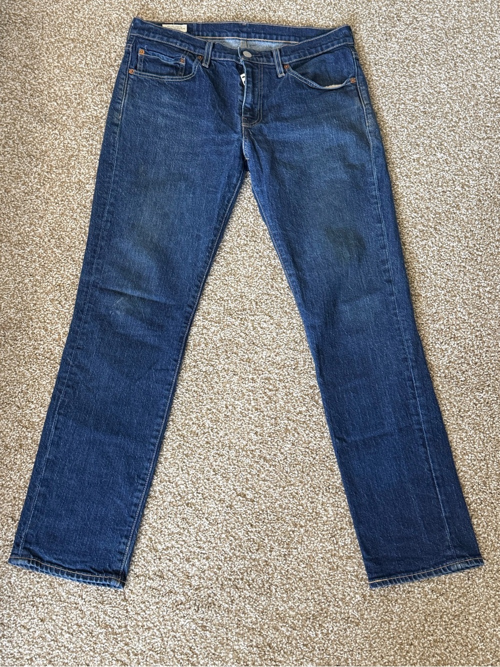 Levi's premium big e 511 Indigo Straight-Leg Jeans 32
